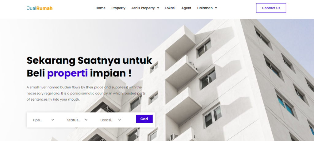 Templatekit Properti