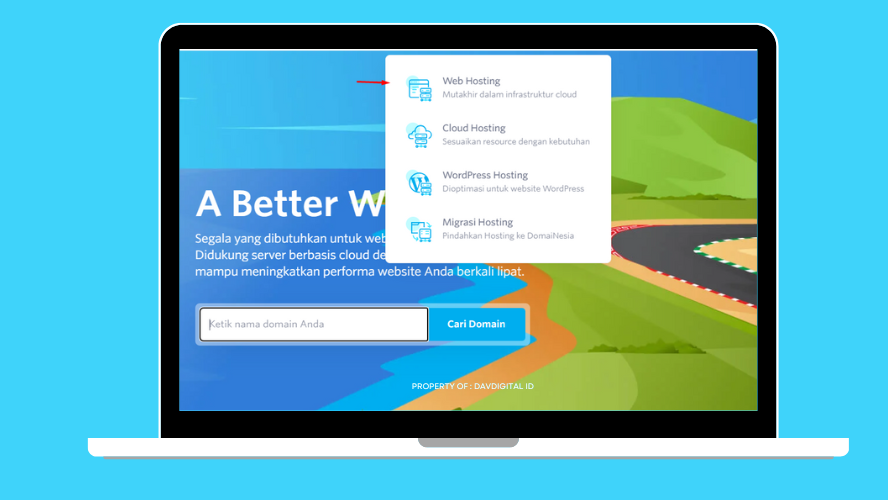 cara membeli hosting dan domain terbaru