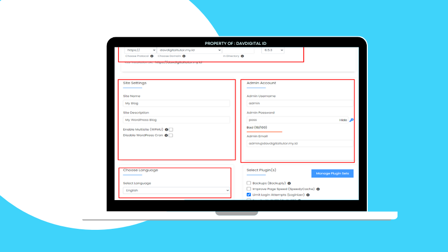 Cara Menginstall WordPress di Hosting Domainesia Melalui Softaculous