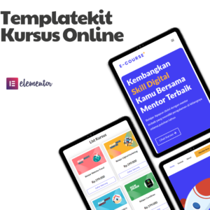 Templatekit Kursus Online - Sejoli