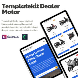 Templatekit Wp Dealer Motor
