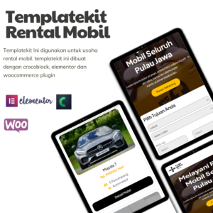 Templatekit Wp Rental Mobil